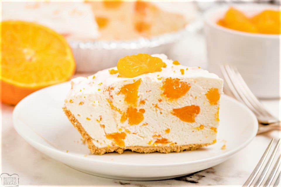 طرز تهیه چیز کیک پرتقالی