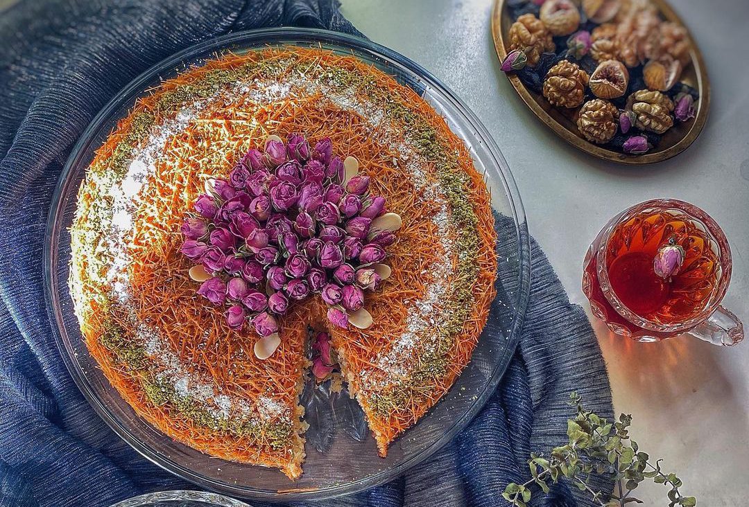 طرز تهیه کیک شعریه