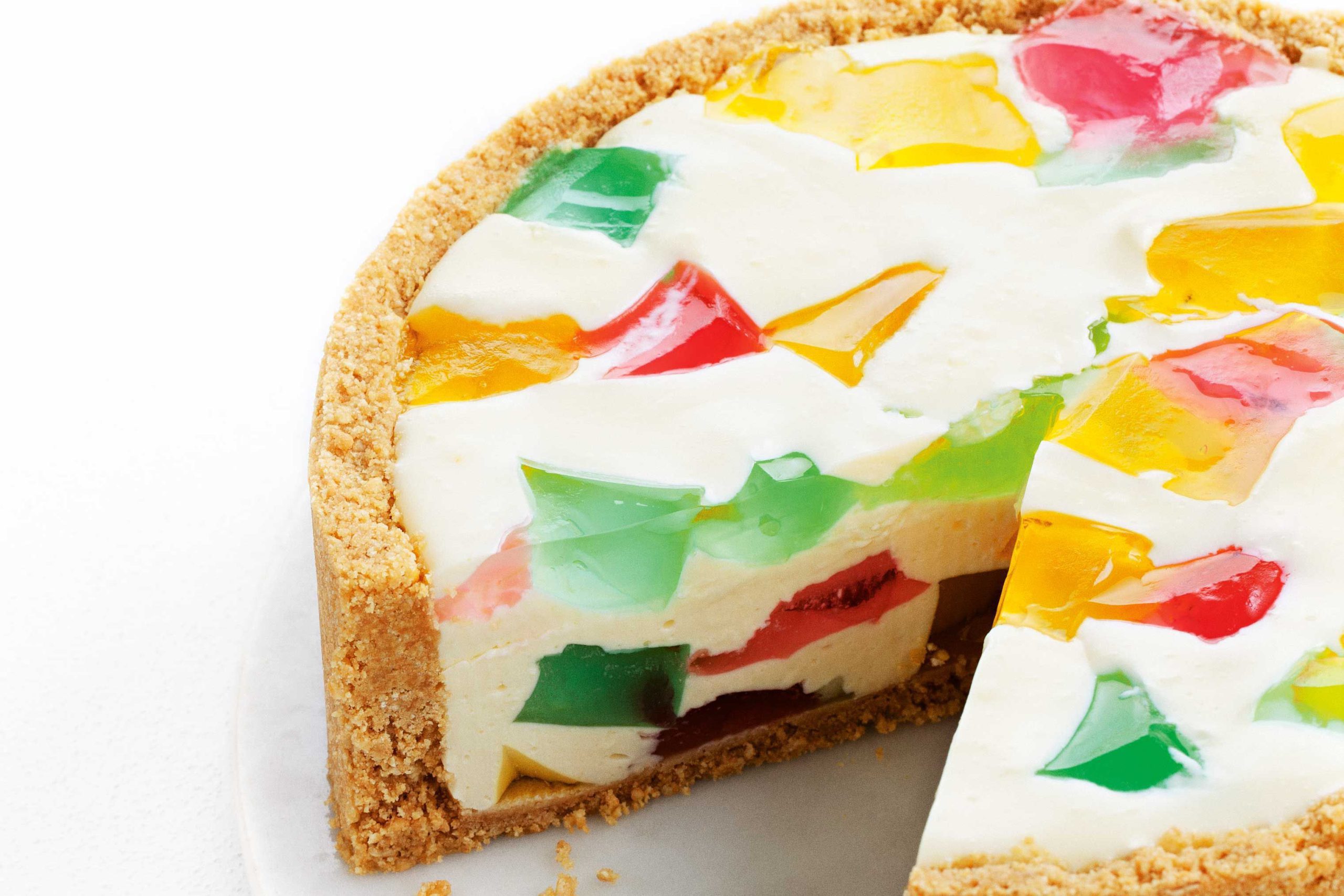 چیز کیک خرده شیشه