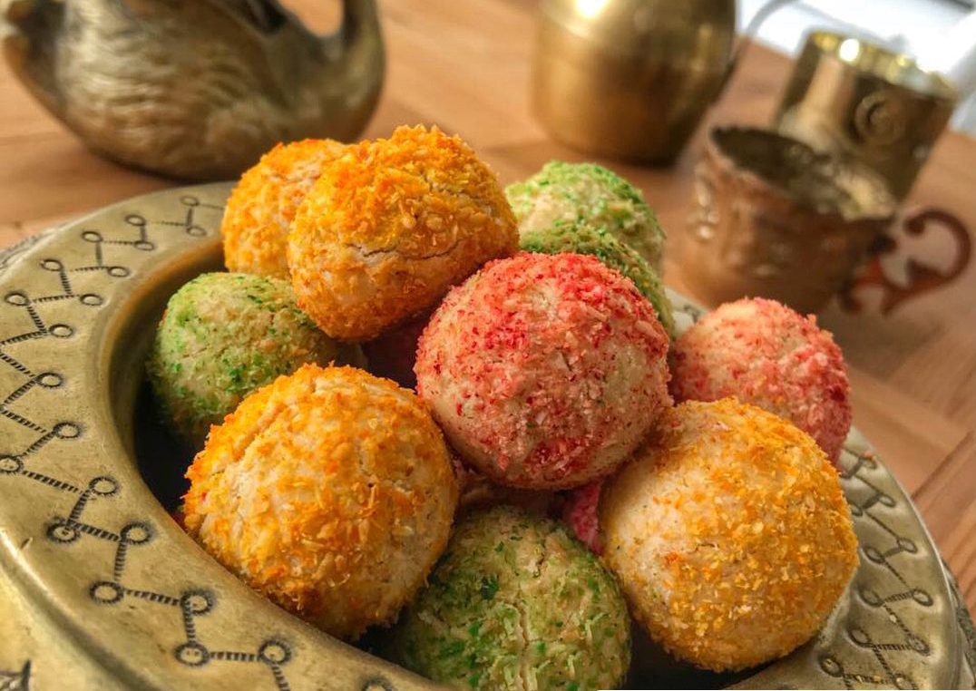 طرز تهیه شیرینی قیطونی