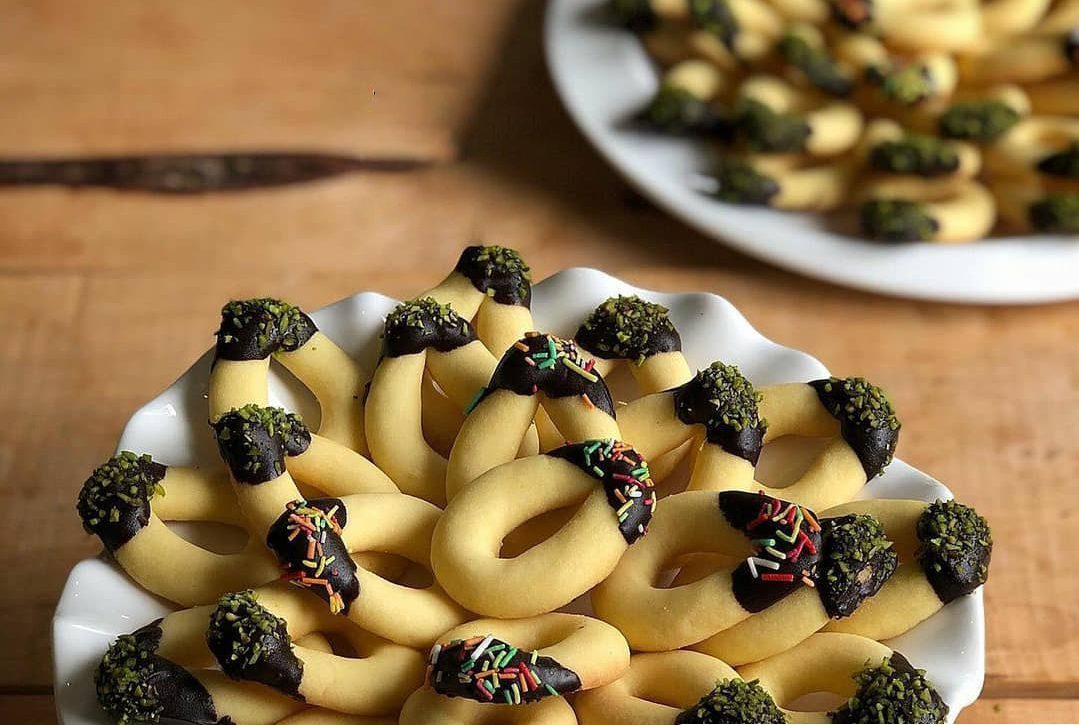 طرز تهیه شیرینی نعلی