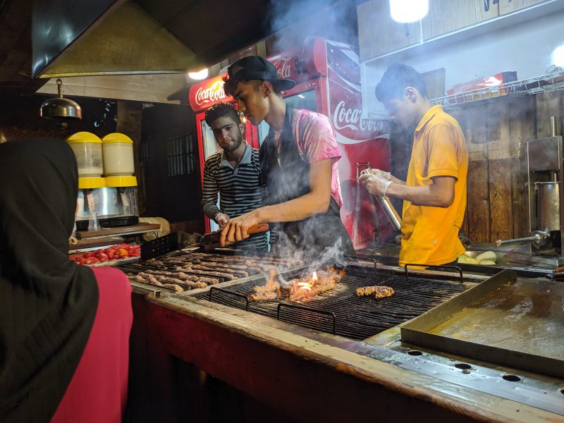 غذاهای خیابانی تهران