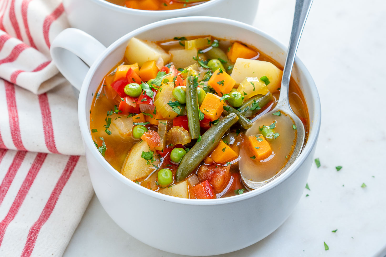 طرز تهیه سوپ سبزیجات
