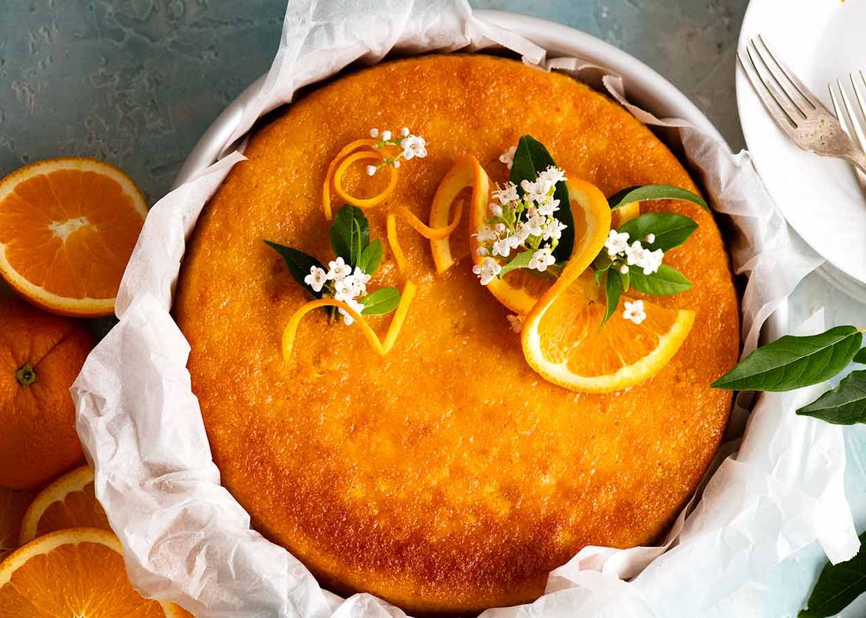 طرز تهیه کیک پرتقالی