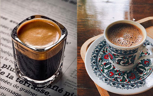 تفاوت قهوه ترک با اسپرسو