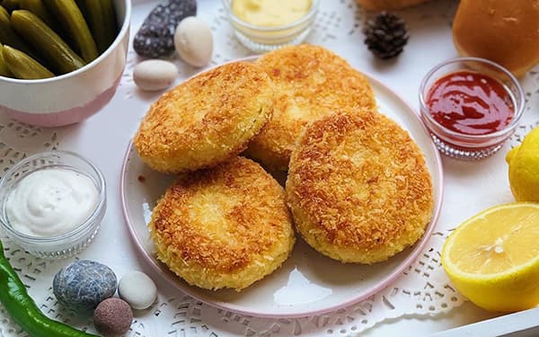 طرز تهیه کوکو سیب زمینی شکم پر