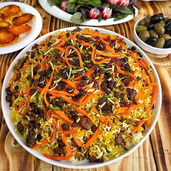 طرز تهیه قابلی پلو