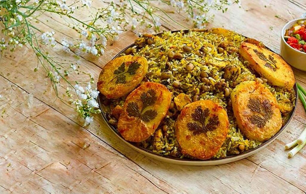 طرز تهیه زنجبیل پلو