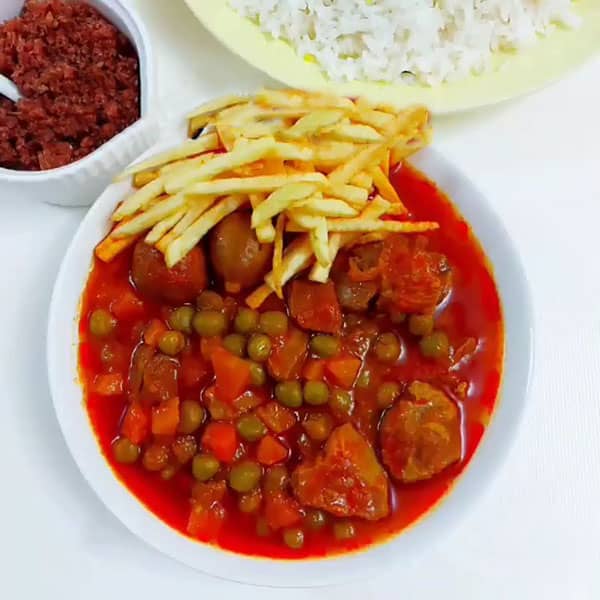 طرز تهیه خوراک نخود فرنگی