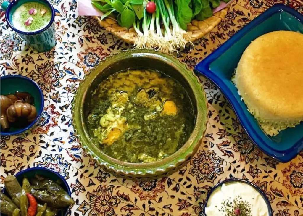 طرز تهیه خورشت شوید باقالی