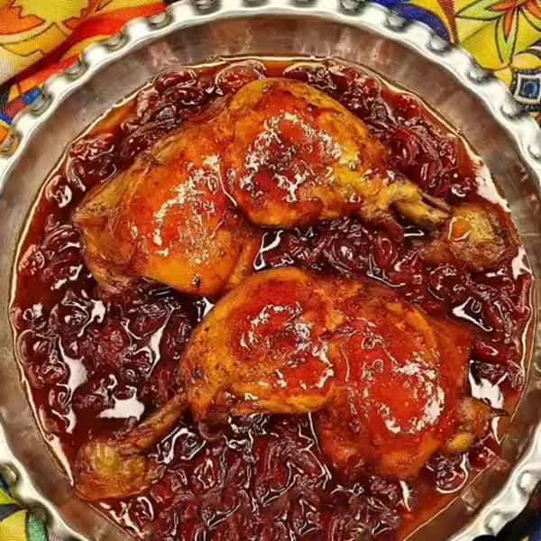 طرز تهیه مرغ آلبالویی