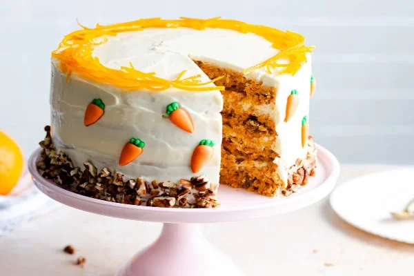 طرز تهیه کیک هویج و انبه