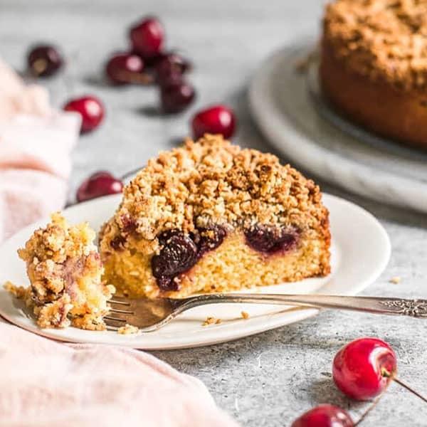 طرز تهیه کیک کرامبل گیلاس