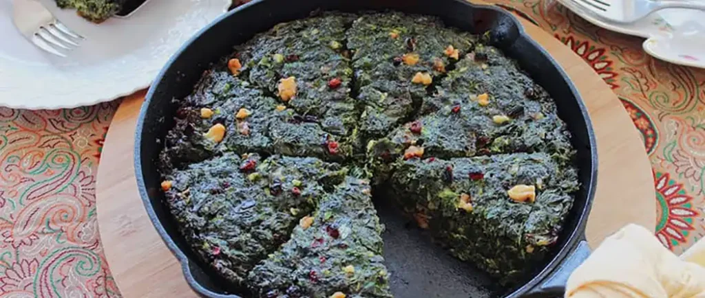 طرز تهیه کوکو پونه