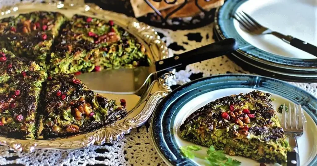 طرز تهیه کوکو پونه