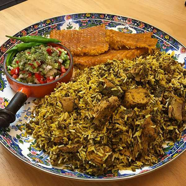 طرز تهیه شوید پلو با تن ماهی