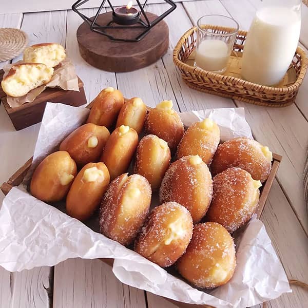 طرز تهیه پیراشکی کرم دار