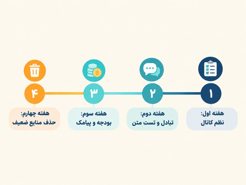 برنامه سی روزه تبلیغات کانال آشپزی